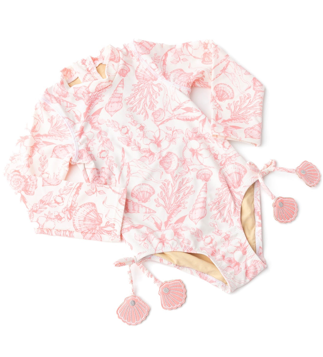 Seaside Toile One-Piece Rashguard