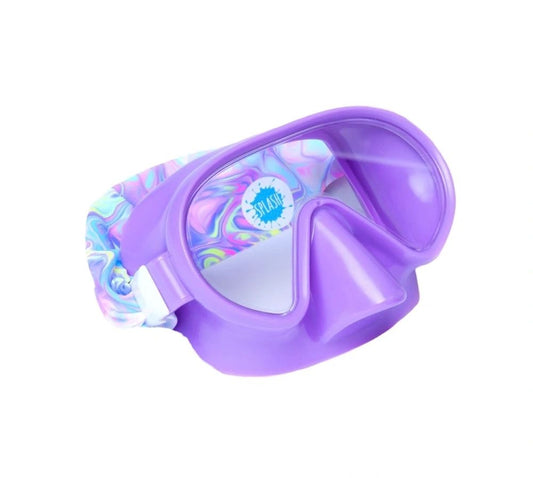 Pastel Swirl Swim Mask (Goggles)