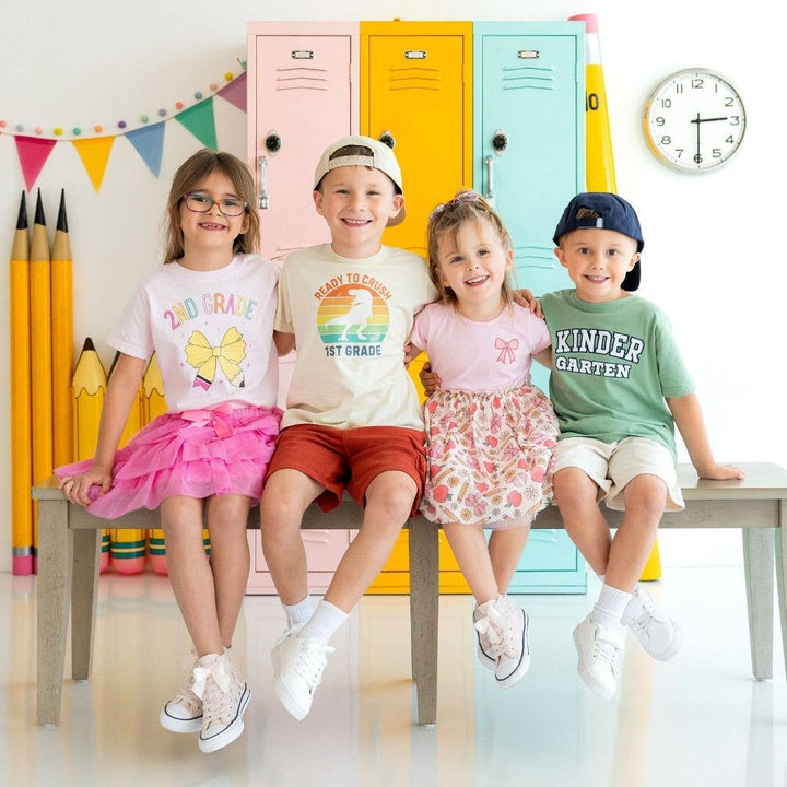 Sweet Wink - Kindergarten Varsity Short Sleeve T-Shirt - Boys Clothing: 7/8