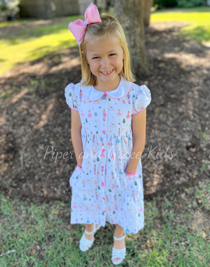 Lulu Bebe Nutcracker Ballet Dress with Pockets