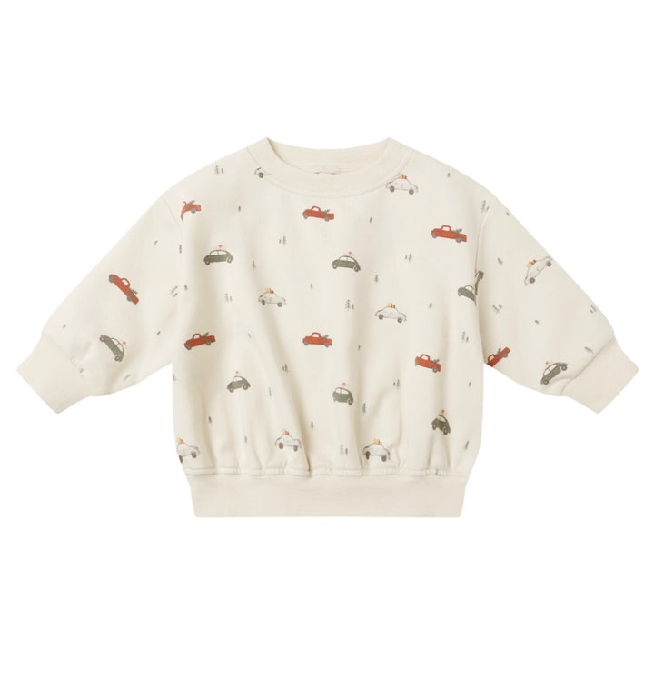 Relaxed Fleece Sweatshirt | Cars