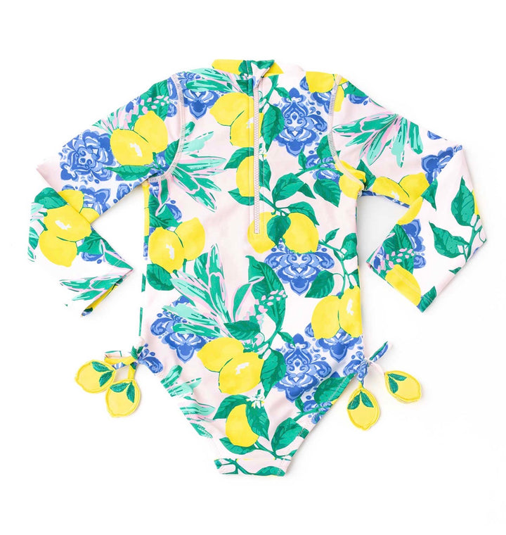 Santorini Citrus One-Piece Rashguard