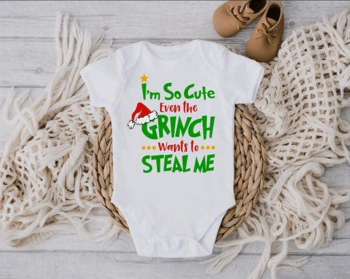 Grinch Christmas Onesie Unisex LONGLSEEVE