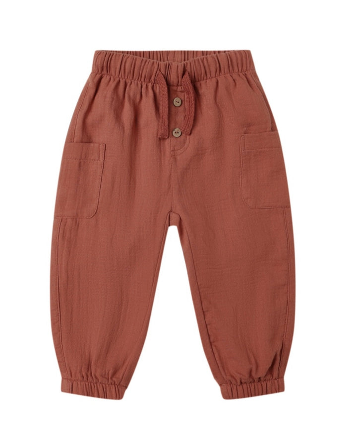 Baby Luca Pant | Cranberry