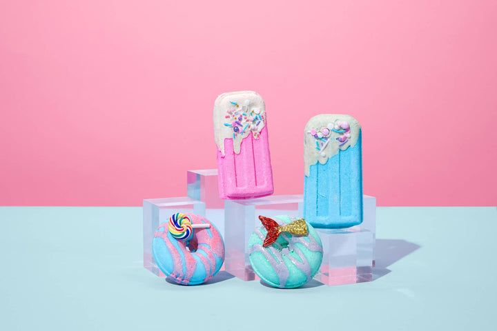 The Lavish Goat - Pink Popsicle Prize Inside Bath Bomb