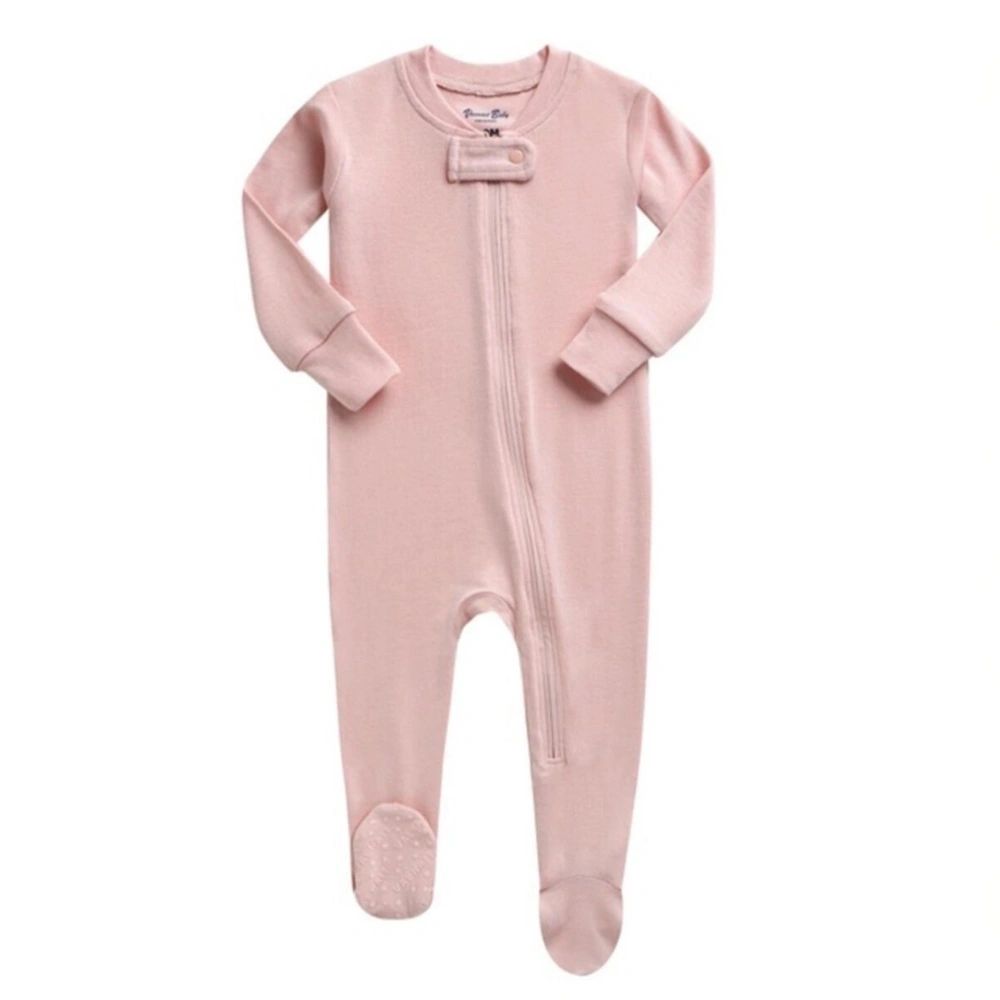 Milk Pink Infant Footie Sleepwear