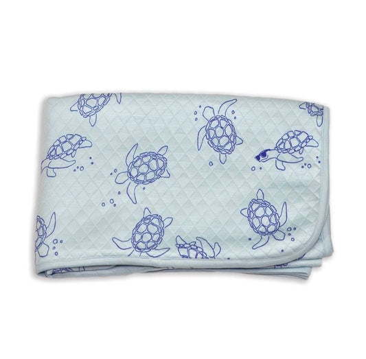 Sea Turtle X-Large Quilted Blanket