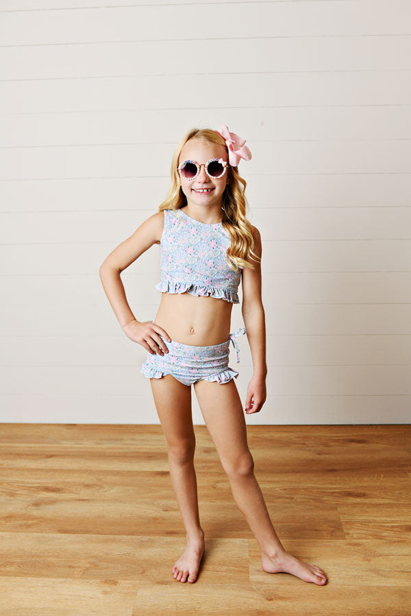 Floral Two-Piece Swim