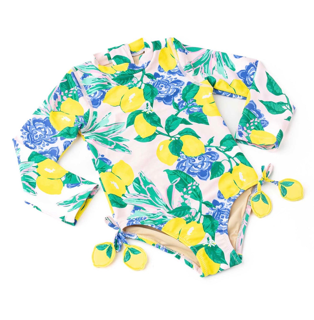 Santorini Citrus One-Piece Rashguard