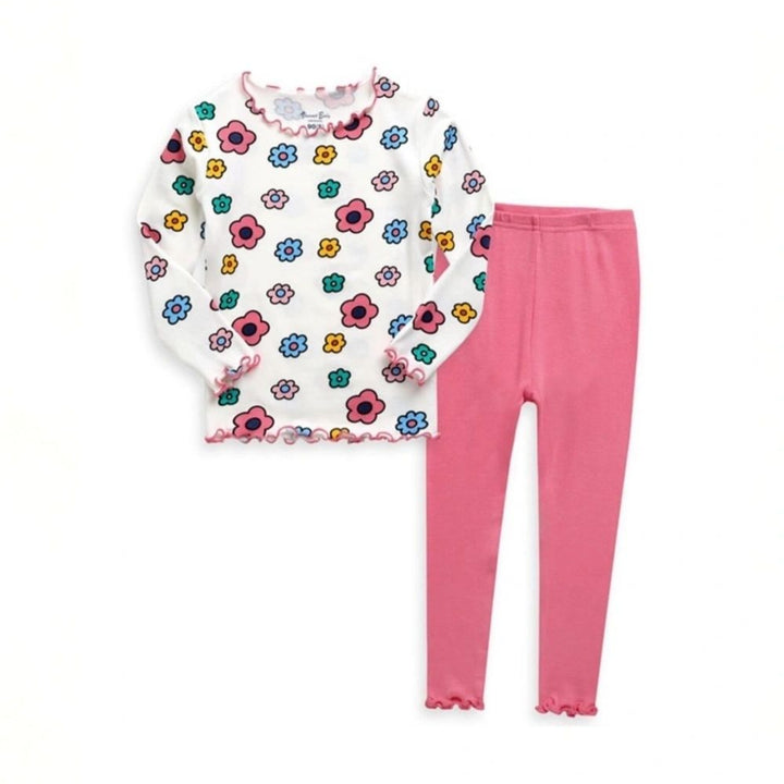 Candy Flower Toddler Sleepwear Pajamas: 3T