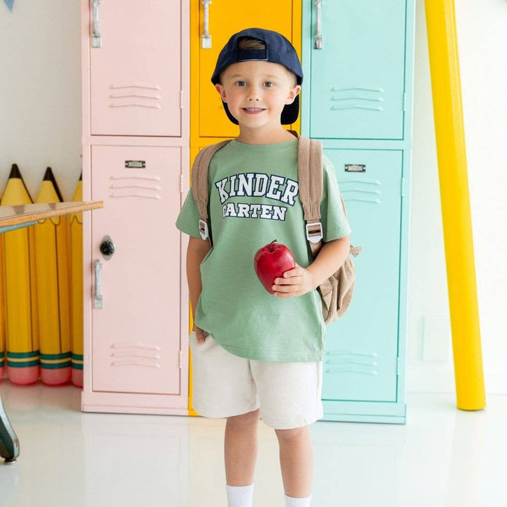 Sweet Wink - Kindergarten Varsity Short Sleeve T-Shirt - Boys Clothing: 7/8