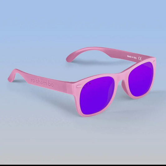 Light Pink Sunglasses Purple Polarized Lens