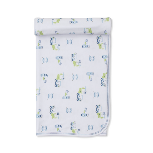 Kissy Golf Club Pima Blanket - Blue