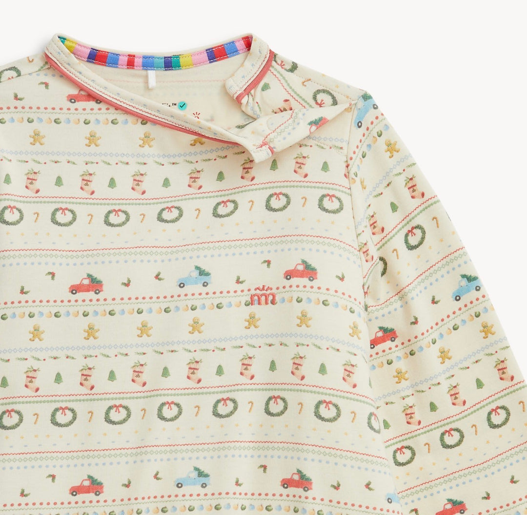 Traditional Christmas RF Nightgown