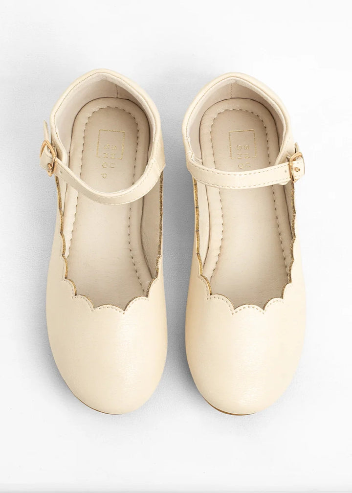 ShuShop Agatha Mini Flat - Bone