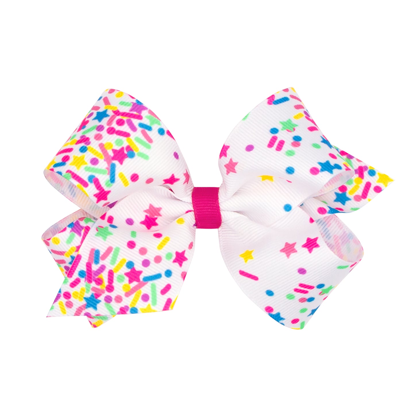 Medium Birthday Neon Print Bow