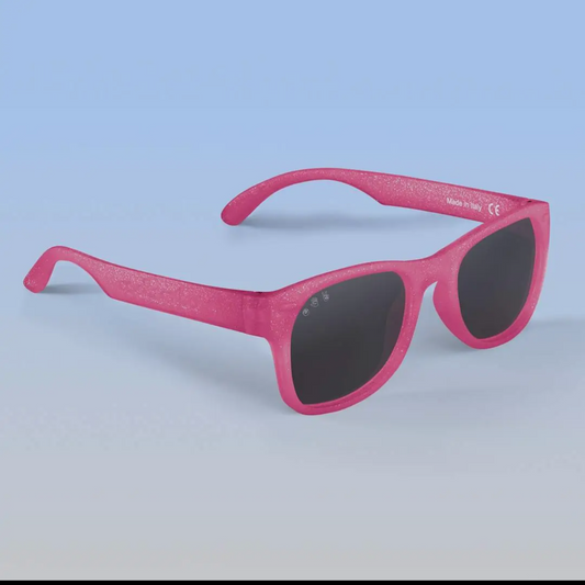 Pink Glitter Sunglasses Grey Polarized Lens