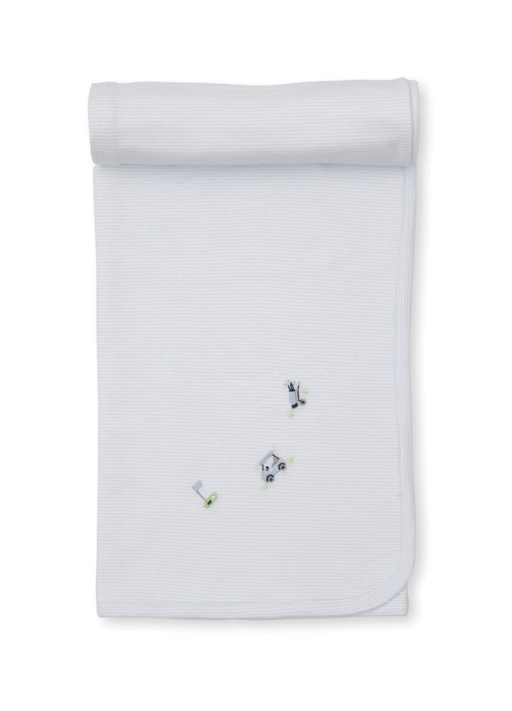Premier Fairway Foursome Light Blue Baby Boy Blanket