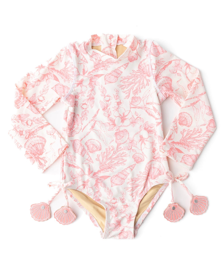 Seaside Toile One-Piece Rashguard