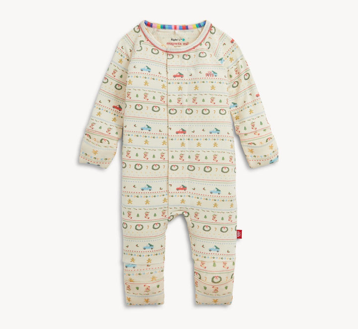 Traditional Christmas RF Convertible Coverall