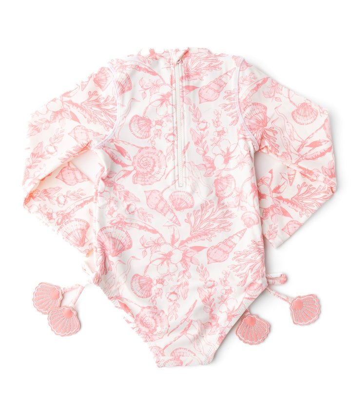 Seaside Toile One-Piece Rashguard