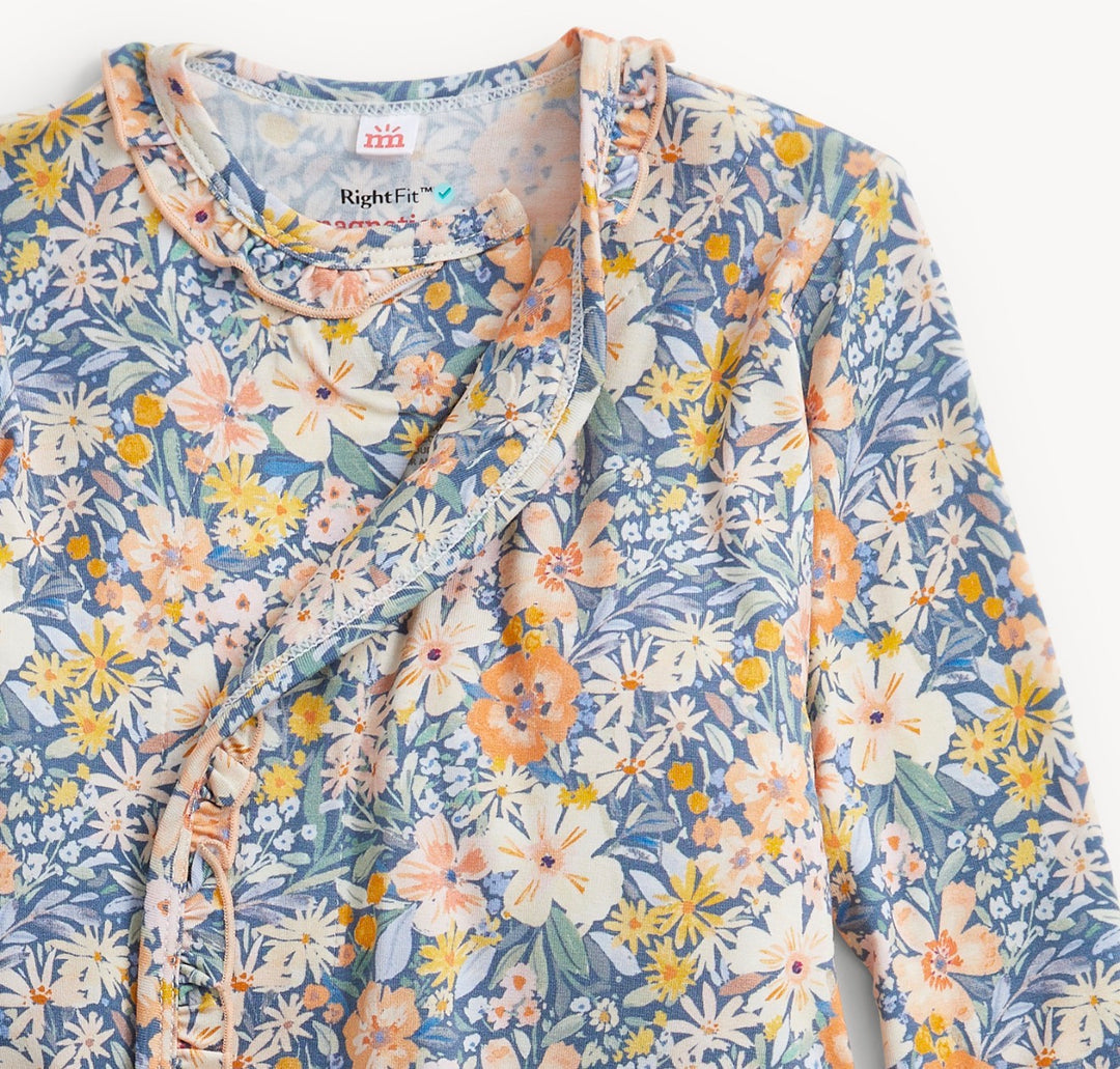 Floral Gown + Hat Set