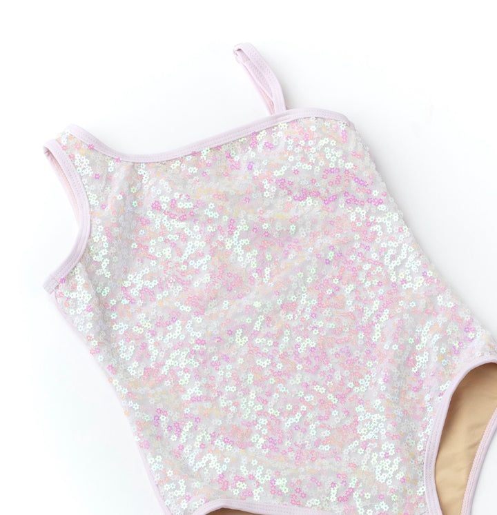 Daisy Sequin One-Piece Swimsuit
