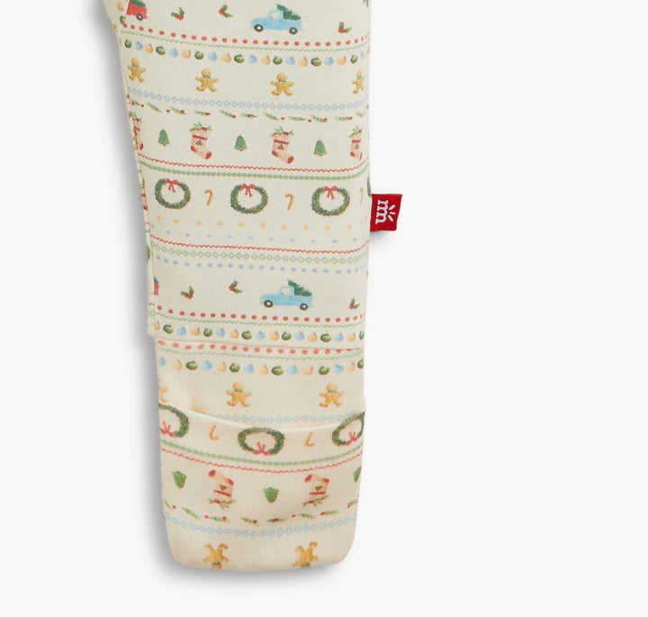 Traditional Christmas RF Convertible Coverall