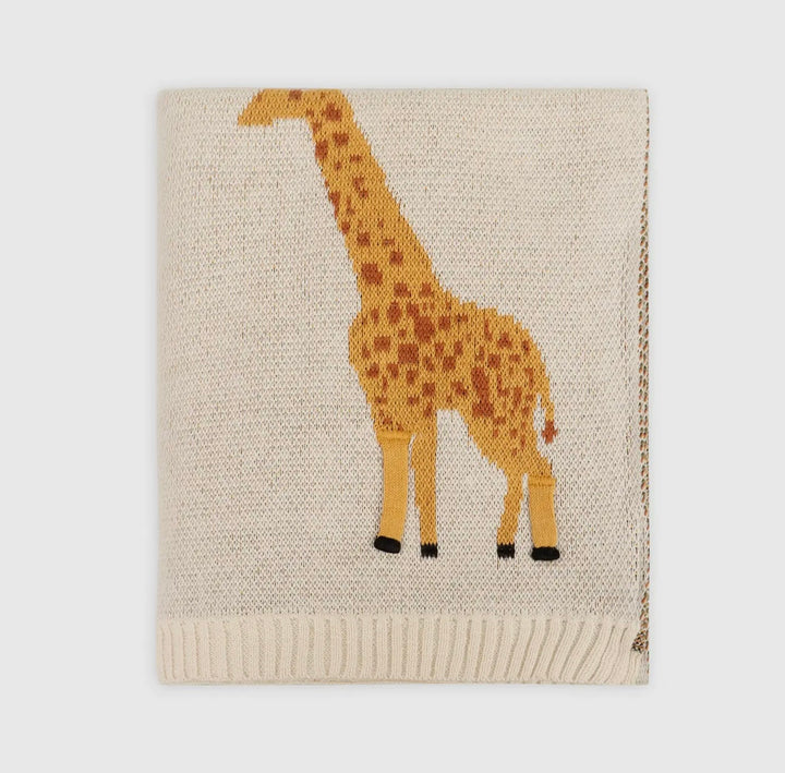 Savannah - 3D Jacquard Sweater Knit Baby Blankets (Organic Cotton) Size:One Size