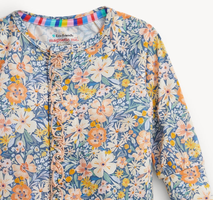 Floral Ruffle Convertible Coverall