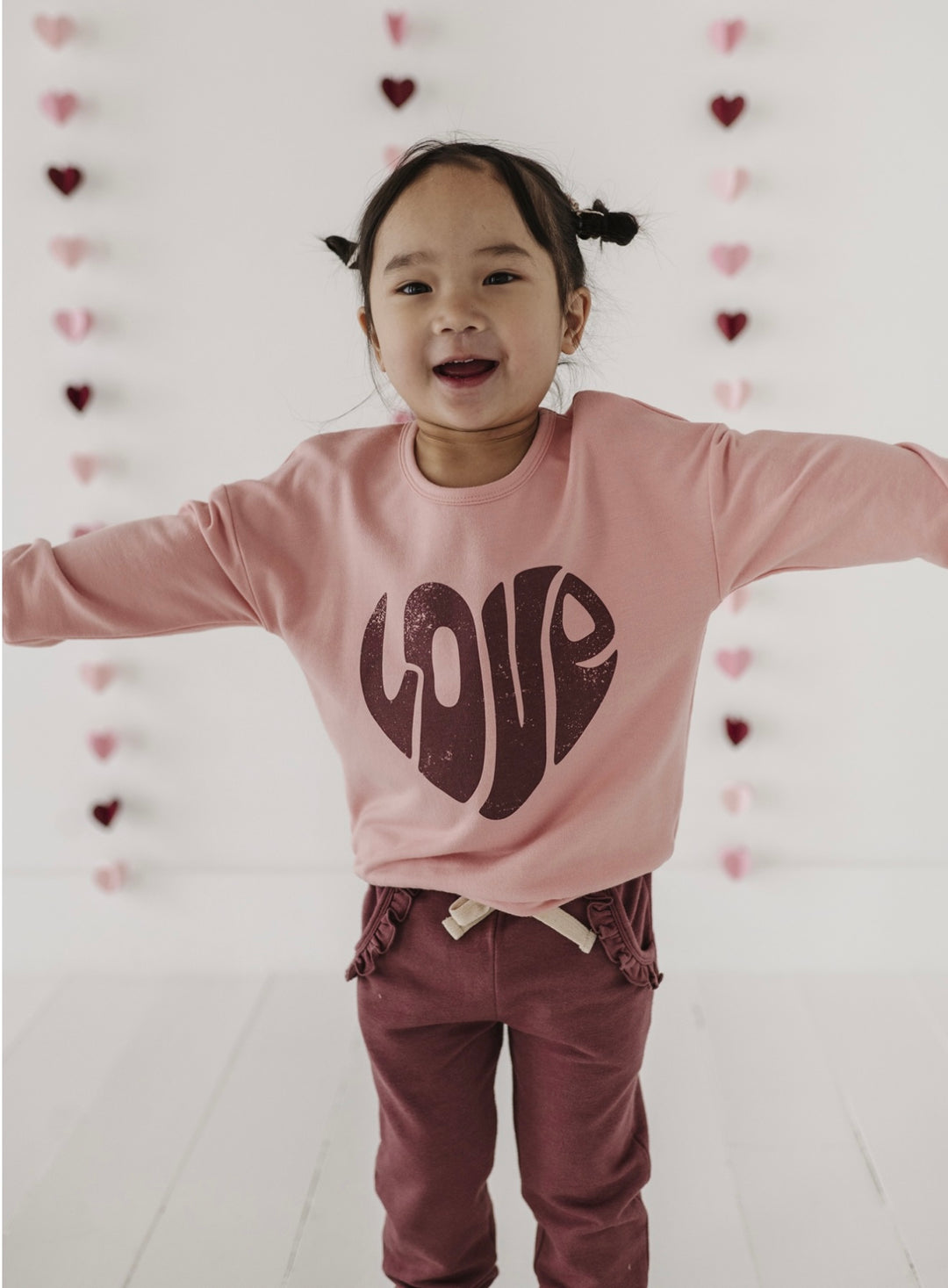 Baby and Toddler Girls Joggers - Rose Brown