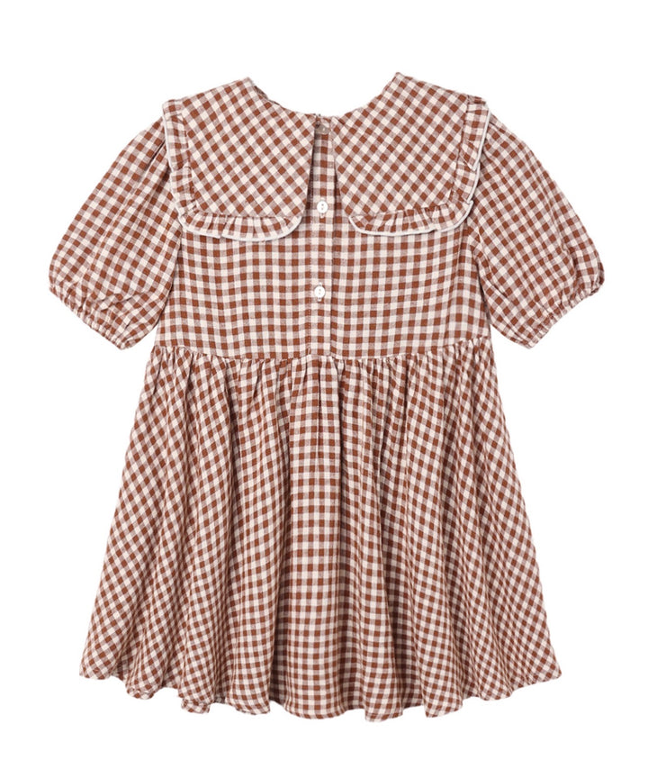 Camille Dress | Brick Check