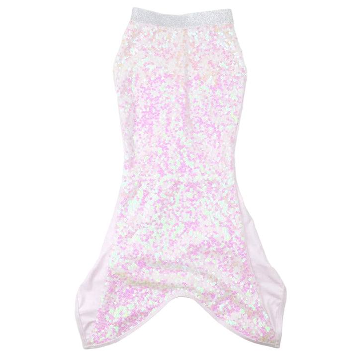 Pink Daisy Sequin Mermaid Tail