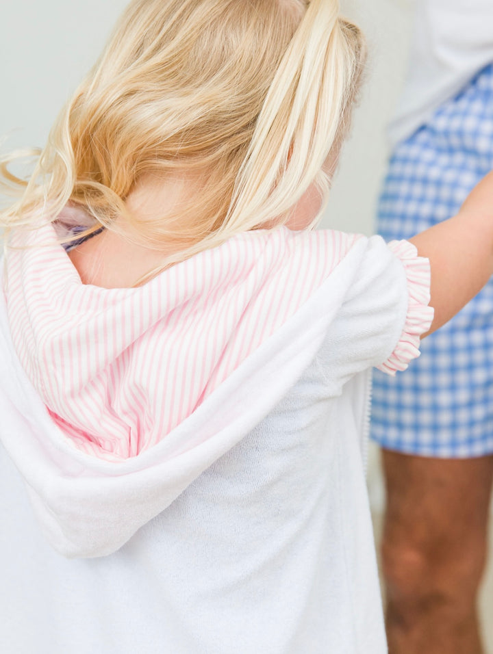 Terry Full-Zip Cover Up - White: 6