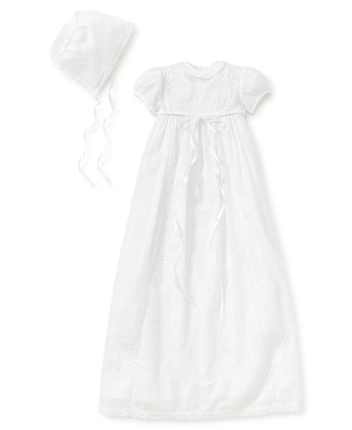 Victoria Christening Gown & Hat Set