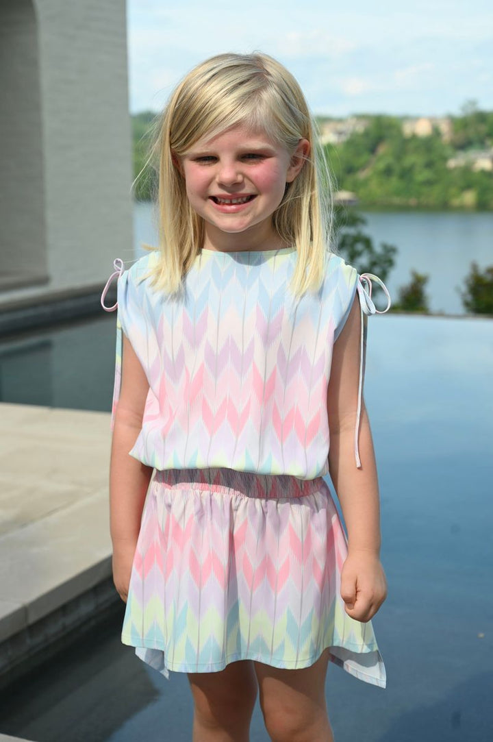 Girls Helen Dress Color Rush