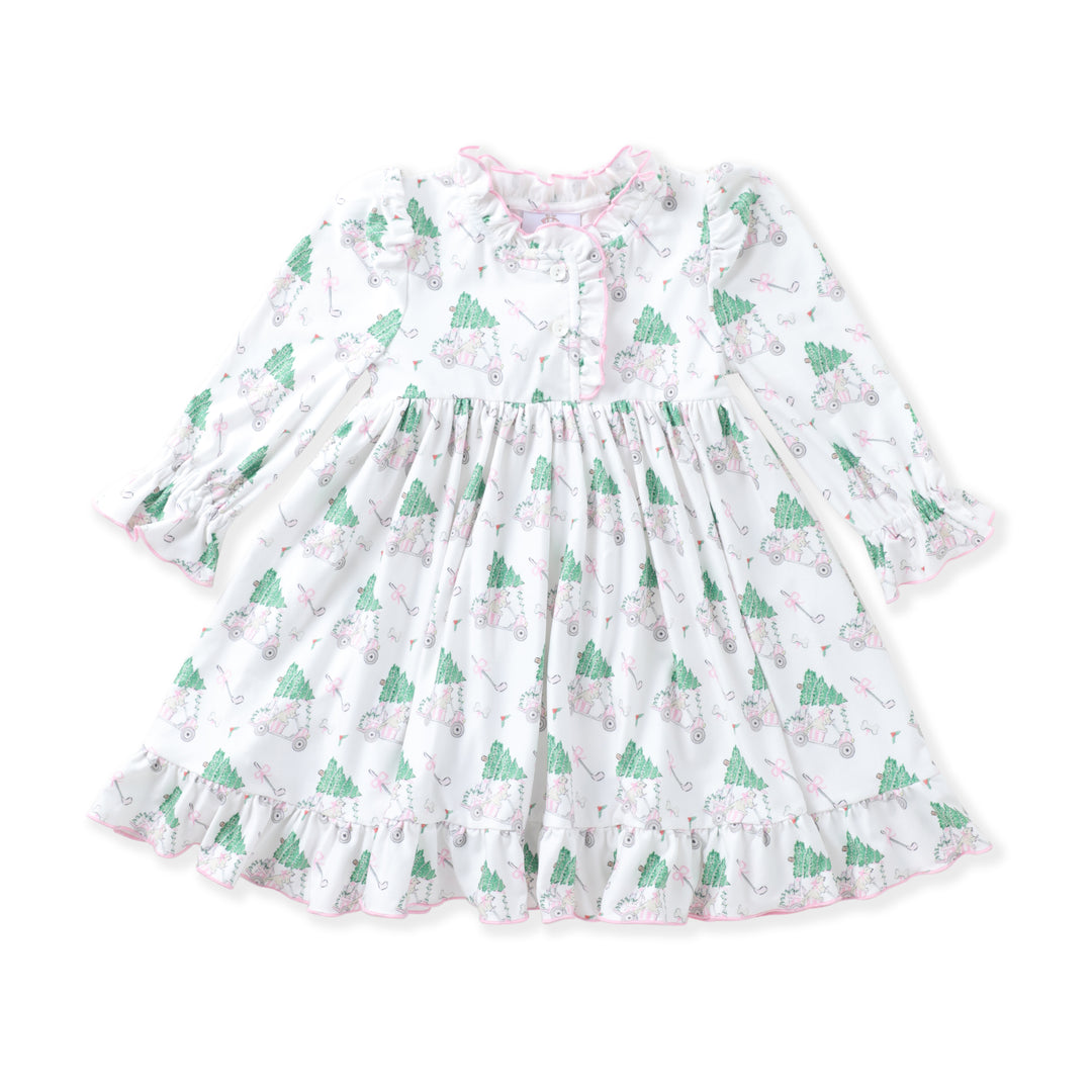 Golf Cart w/ Tree Butterknit Play Dress