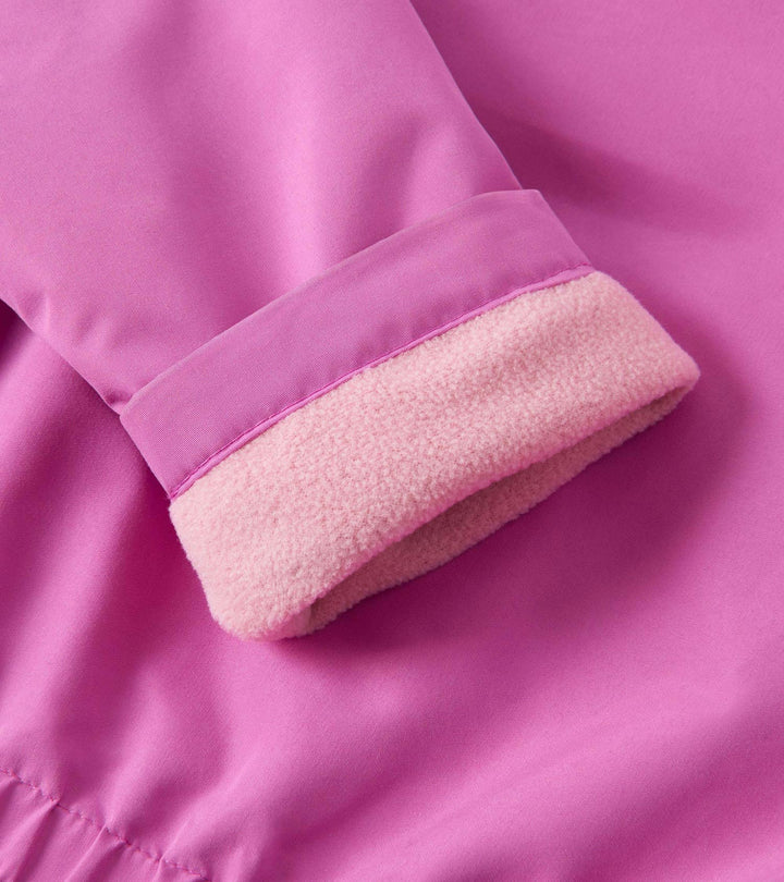 Heart Swans Colour-Reveal Field Jacket - Radiant Orchid