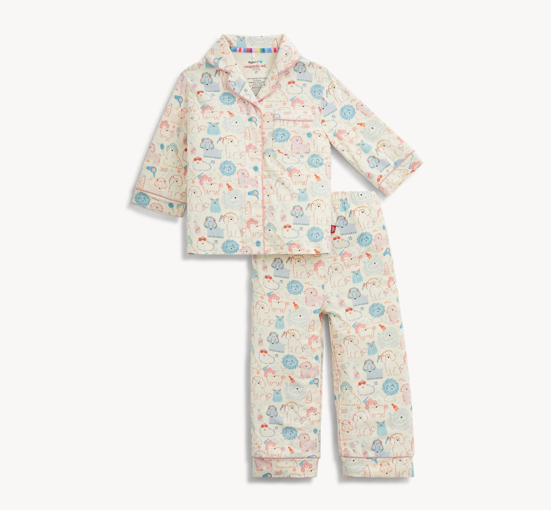 Poodle Pawlor RF Long Sleeve Pant Set