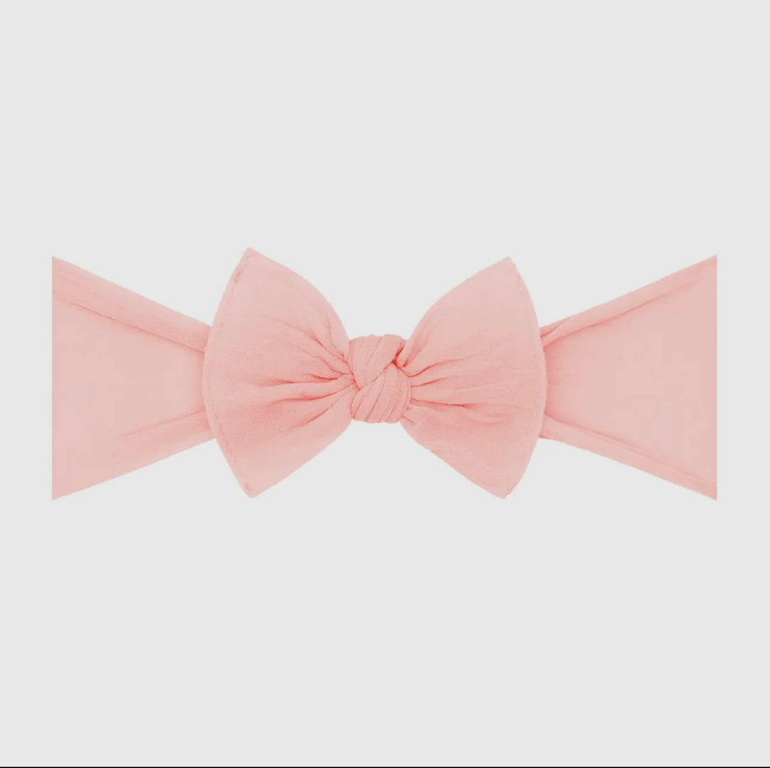 Itty Bitty Knot Small Soft  Nylon Headband - Baby Bling Bows - Baby Bling®