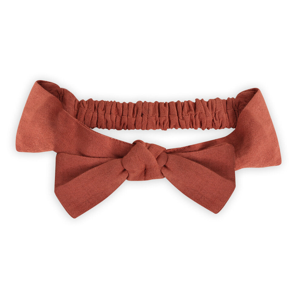 Vena Embroidery Collar Baby Jumpsuit & Headband Set (Organic Cotton)