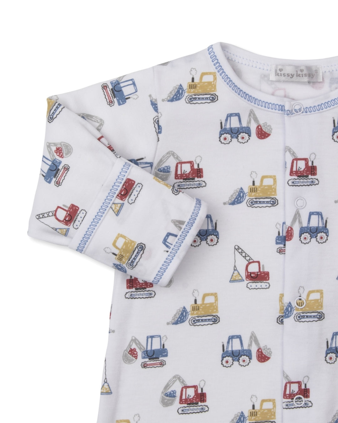 Infant Converter Gown | Construction Diggers