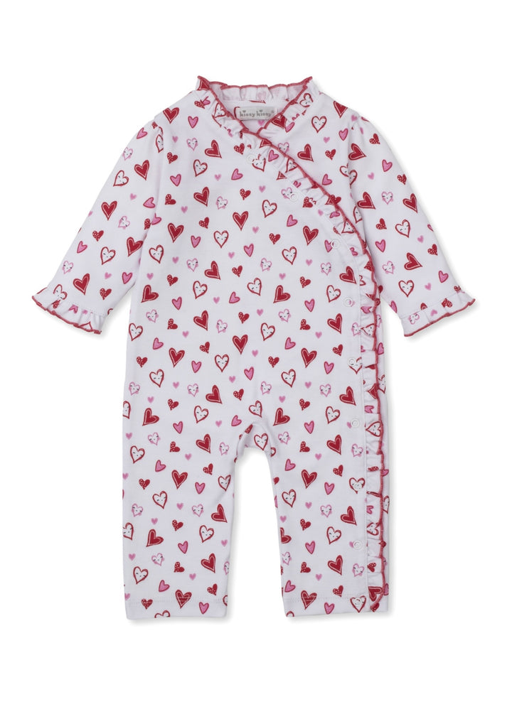 Sprinkled Hearts Galore Playsuit - Girls