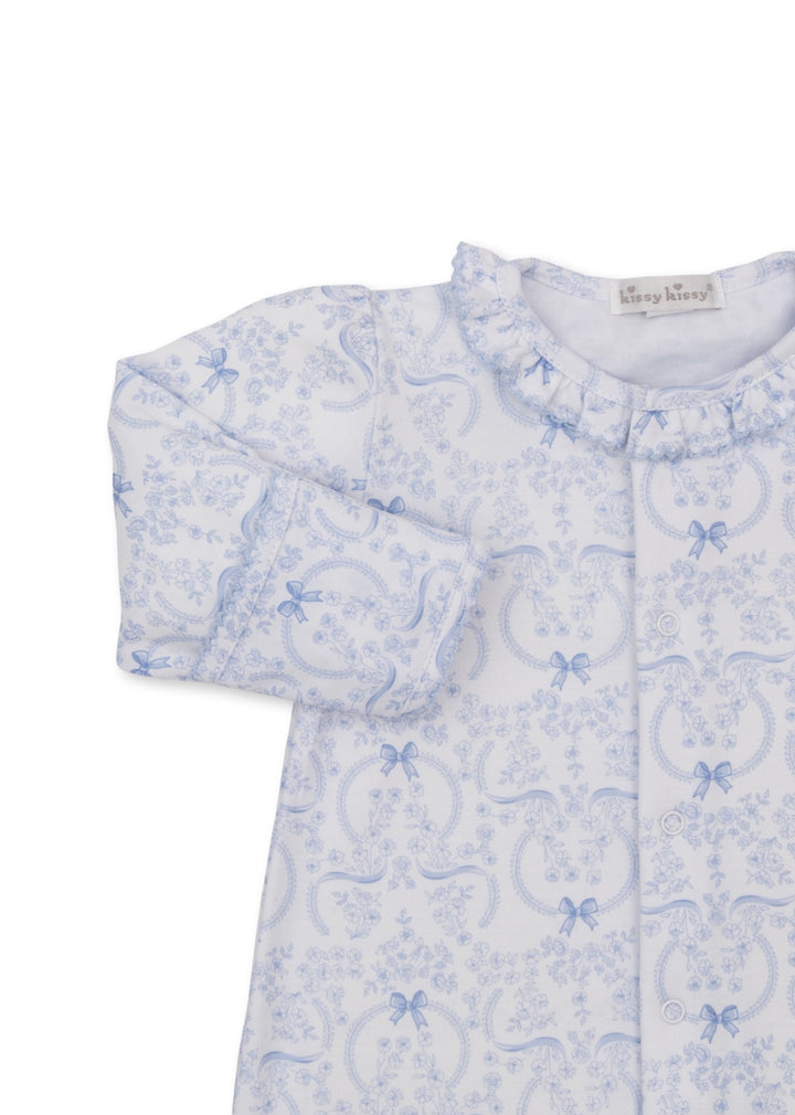 Girls Convertible Gown | Delicate Blooming Bows