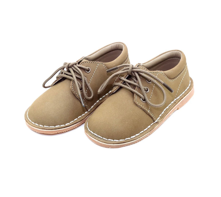 Tyler Nubuck Khaki Lace Up Shoe