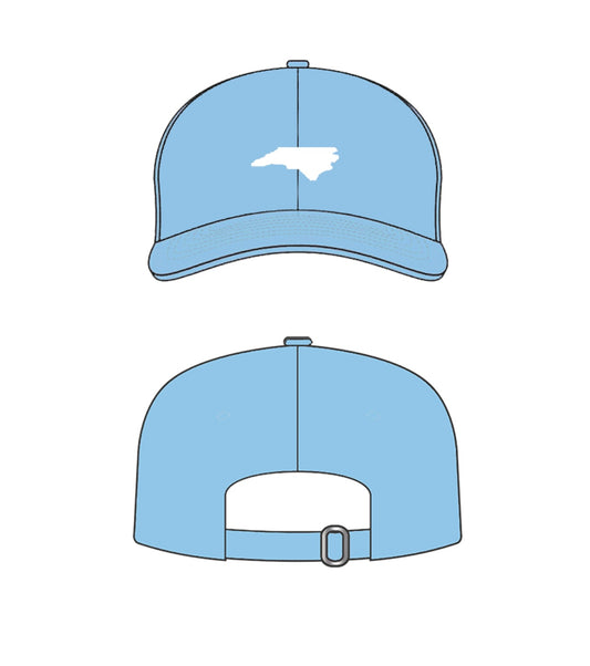 Blue North Carolina Boys Baseball Hat