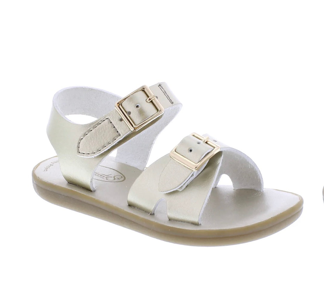 Eco Tide Sandals Soft Gold Micro