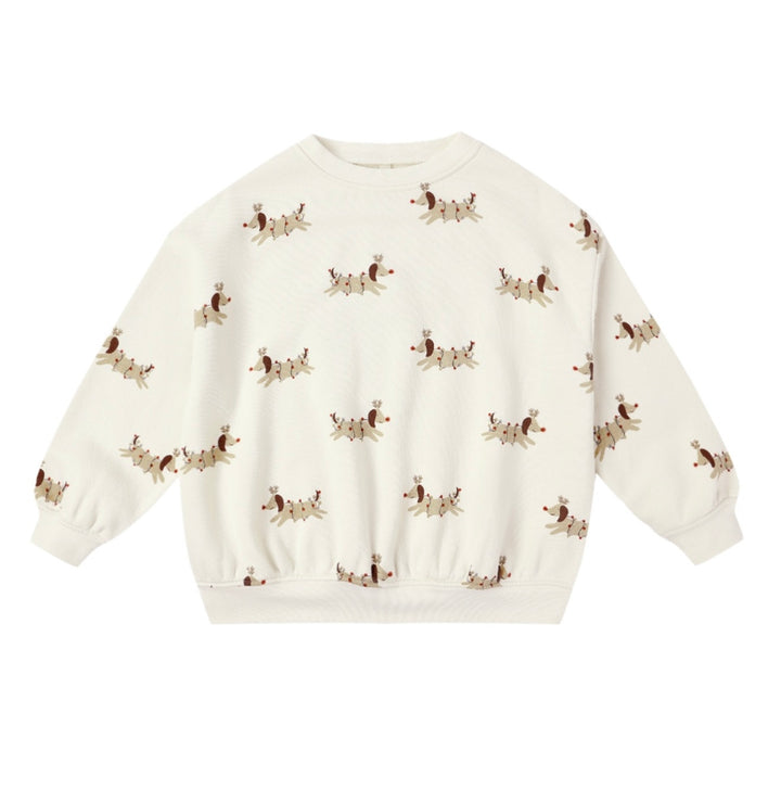 Relaxed Sweatshirt | Christmas Dogs