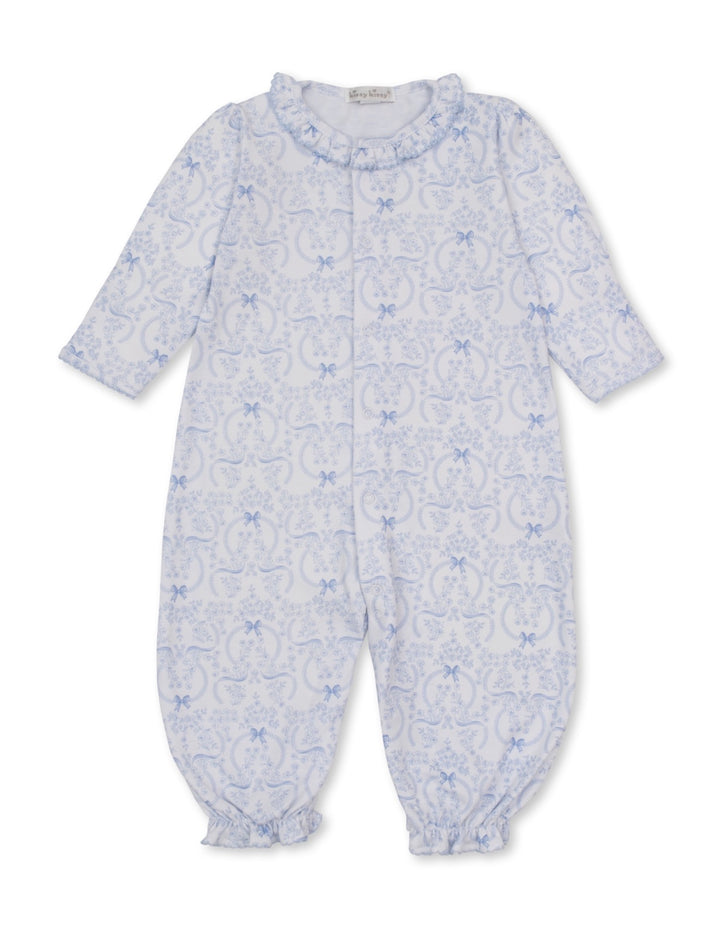 Girls Convertible Gown | Delicate Blooming Bows