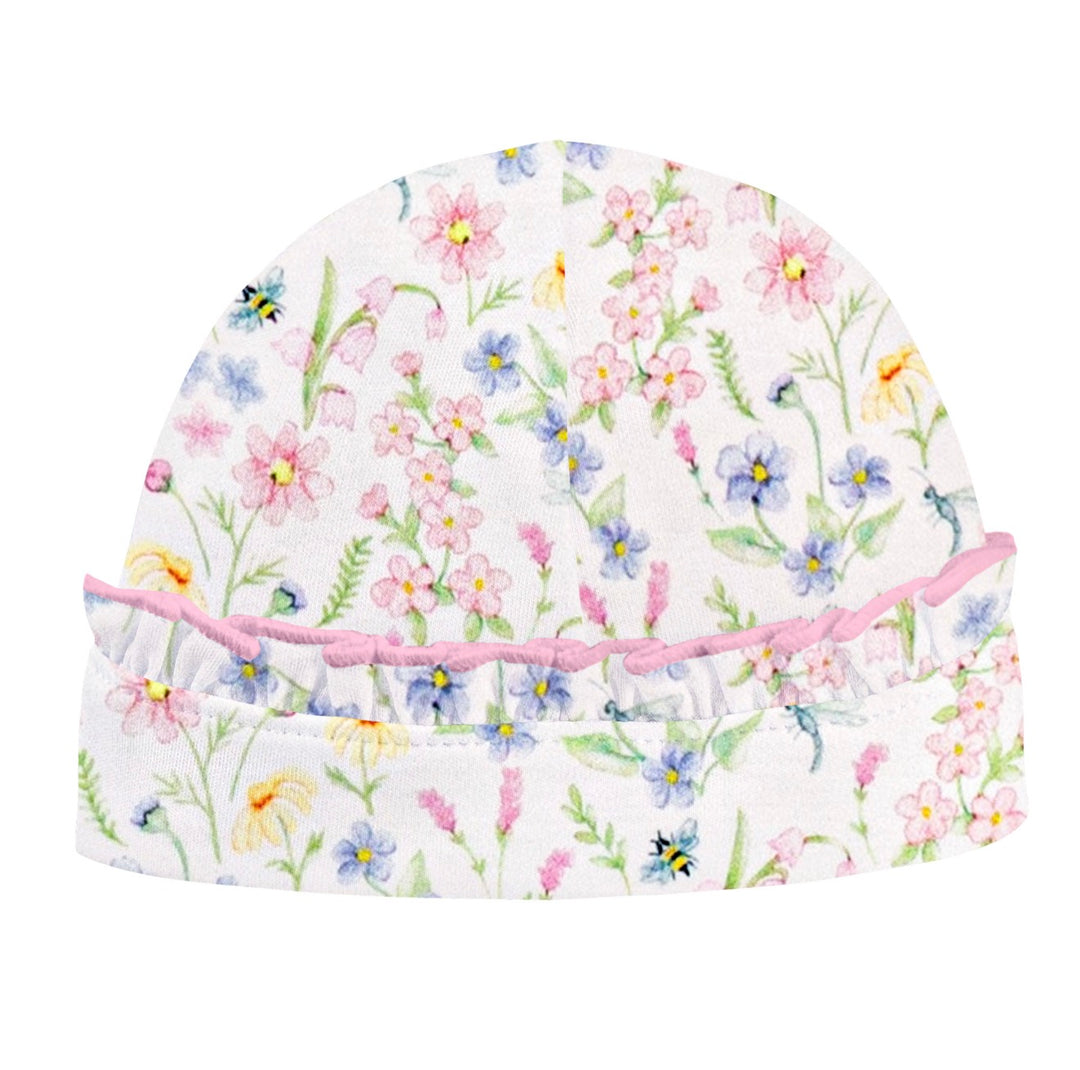 Spring Blush Hat w/ Ruffle
